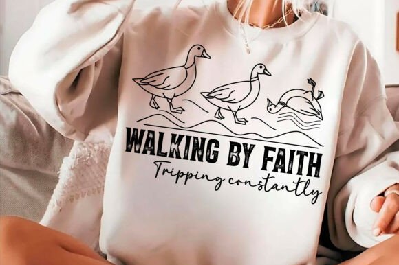 Christian PNG Walking by Faith Tripping