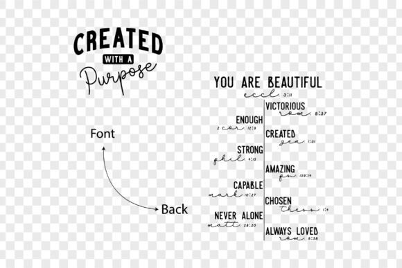 Created with a Purpose SVG PNG, You Are