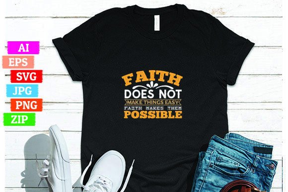 Faith Does Not Make Things Easy Embroidery Design Review