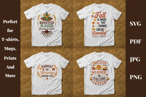 Fall Autumn SVG PNG Bundle – Vol. 15 Review for Real Projects