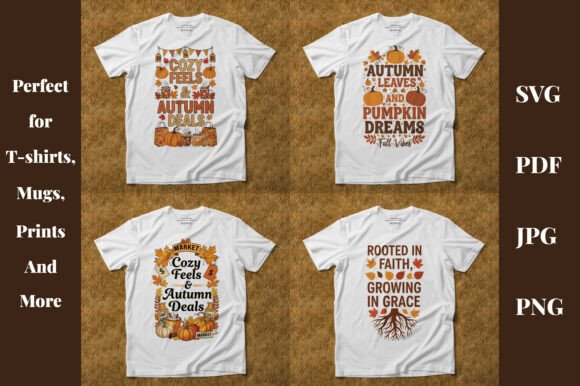 Fall Autumn SVG PNG Bundle – Vol. 25 Review for Real Projects