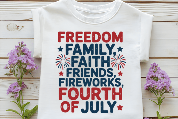 Fourth of July Freedom Family Faith Embroidery Design Review