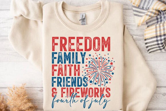 Freedom Family Faith Friends and Fire Embroidery Design Review