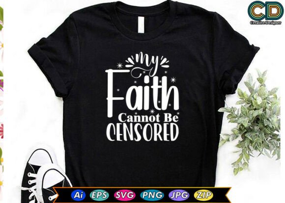 My Faith Cannot Be Censored Embroidery Design Review