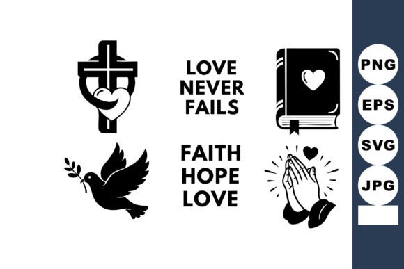 Review of Faith Hope Love Religious Symbols for Embroidery Projects