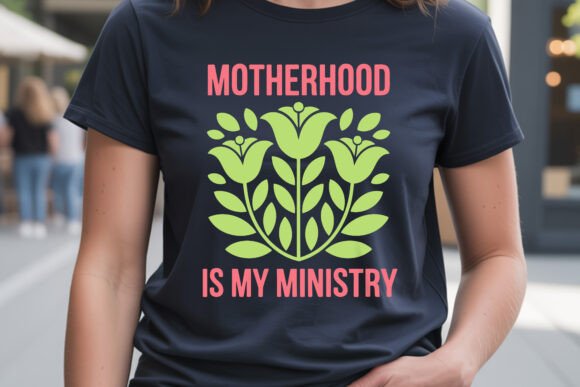 Review of Motherhood is My Ministry SVG File for Real Projects