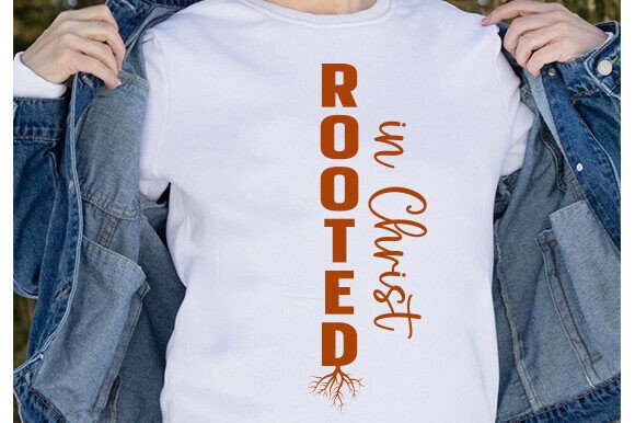 ROOTED in CHRIST Easter Png, Faith-Based
