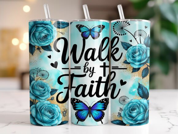 Walk by Faith Christmas Tumbler Wrap Review