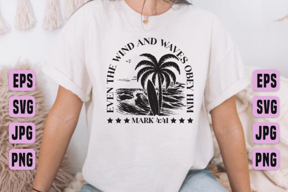 Wind and Waves Obey Him Mark 4 41 SVG Review
